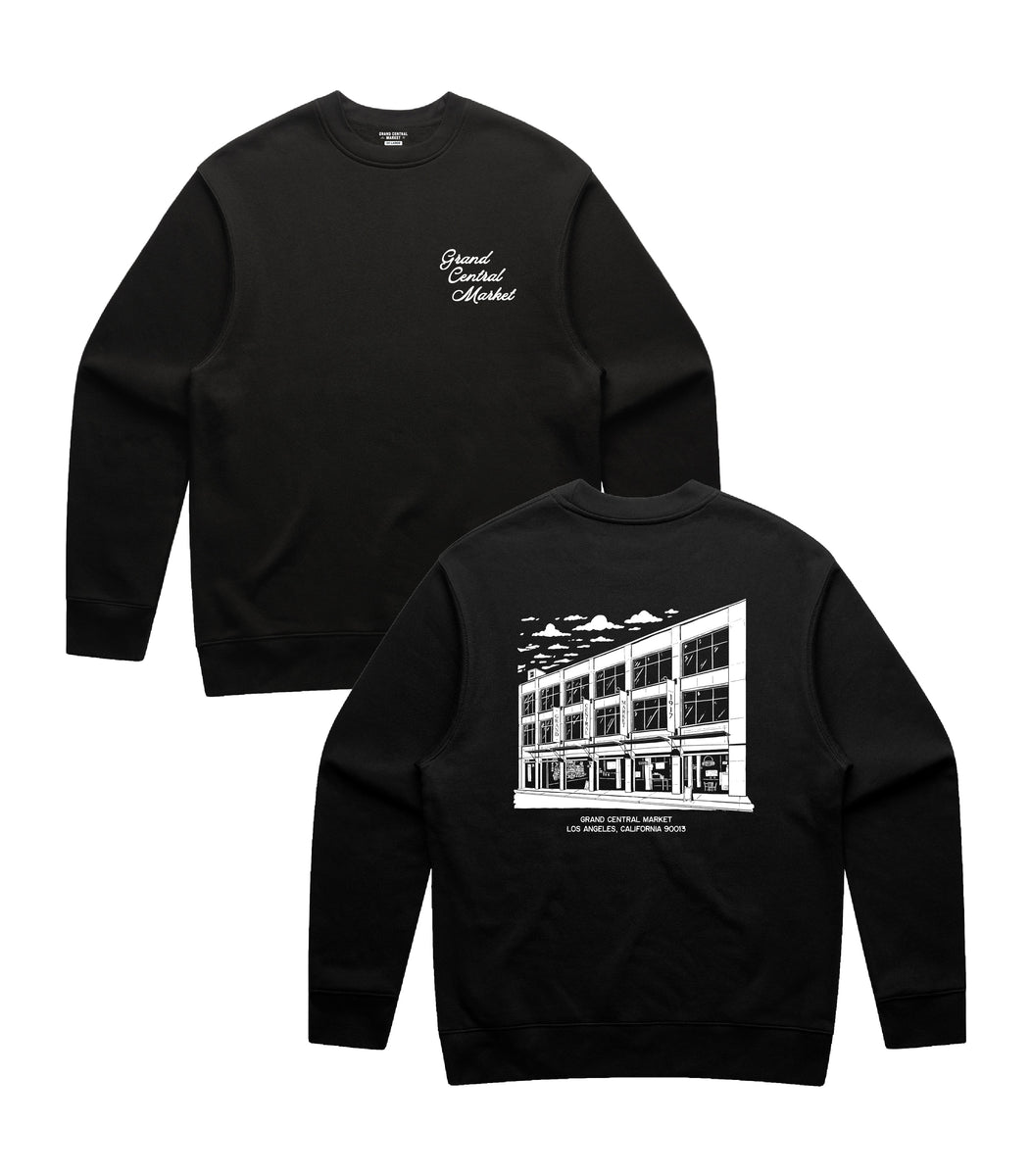 Hill Street Crewneck – Grand Central Market Los Angeles