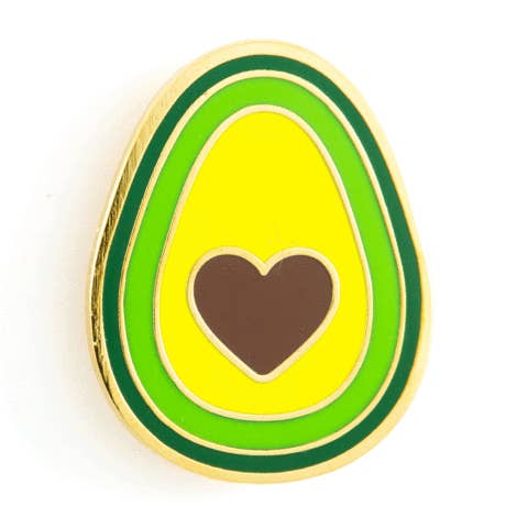 Avocado Enamel Pin