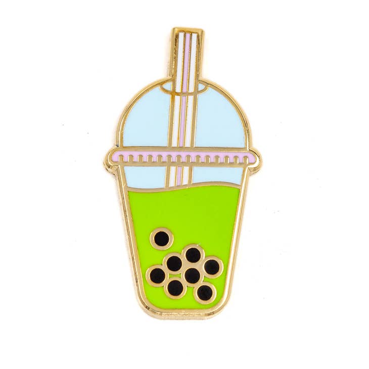 Boba Enamel Pin