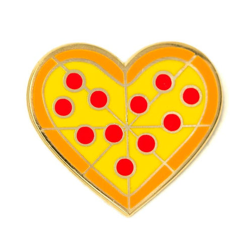 Pizza My Heart Enamel Pin