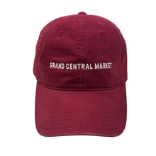 Load image into Gallery viewer, GCM Dad Hat - Straight Logo (Burgundy)