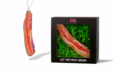 Load image into Gallery viewer, Bacon Glass Ornament